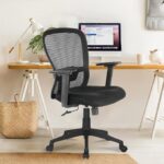 Galaxy Art Ergonomic Chair with Mid-Back Mesh Design