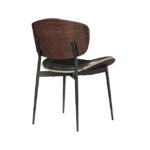 Galaxy Art Art Leon 2 Contemporary Black Faux Leather Accent Chairs (Set of 2) - Image 6