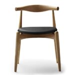 Galaxy Art Luxe Leather Oak Dining Chair