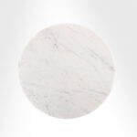 Galaxy Art Tulip Modern Cast Iron and Marble Table - Image 2