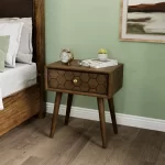 Galaxy Art Cosiest Honeycomb Mid-Century Nightstand - Image 3