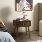 Galaxy Art Cosiest Honeycomb Mid-Century Nightstand - Image 2