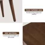 Galaxy Art Cosiest Honeycomb Mid-Century Nightstand - Image 6