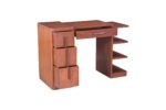 Galaxy Art Contemporary Solid Teakwood Desk - Image 2