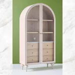 Galaxy Art Stylish White Victorian Storage Cupboard - Image 5