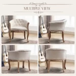 Galaxy Art French Upholstered Accent Chair - Image 4