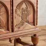 Galaxy Art Handcarved 5 Carving Sideboard in Natural - Image 5