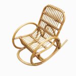 Galaxy Art Serpentine Rattan Rocking Chair for Children - Image 2