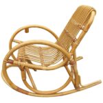 Galaxy Art Serpentine Rattan Rocking Chair for Children - Image 5