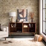 Galaxy Art Luka Premium Walnut Cabinet - Image 5