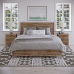 Galaxy Art Solid Wood Beds with Drawer Storage