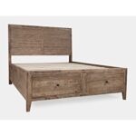 Galaxy Art Solid Wood Beds with Drawer Storage - Image 3
