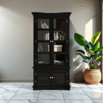 Galaxy Art Classic Crockery Unit in Warm Chestnut Sheesham Wood