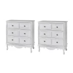 Galaxy Art Pallantium Tall Nightstands with Solid Wood Legs (Set of 2) - Image 2
