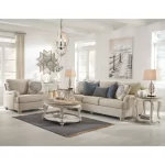 Galaxy Art Modern Realyn Coffee Table - White/Brown - Image 5