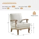 Galaxy Art Rinaldo Farmhouse Armchair - Image 6