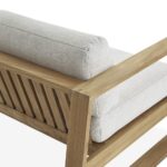 Galaxy Art Teak Outdoor Lounge Chair - Image 7