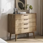 Galaxy Art Aarna 4-Drawer Wooden Dressing Table