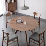 Galaxy Art Funderburg Solid Wood 4-Seater Dining Set - Image 6