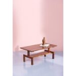 Galaxy Art Modern Solid Sheesham Wood Holle Coffee Table