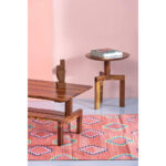 Galaxy Art Modern Solid Sheesham Wood Holle Coffee Table - Image 3