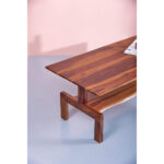 Galaxy Art Modern Solid Sheesham Wood Holle Coffee Table - Image 5