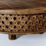 Galaxy Art Classic Carved Solid Wood Coffee Table - Image 4