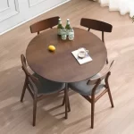 Galaxy Art Gussie Round 4-Seater Dining Table - Image 2