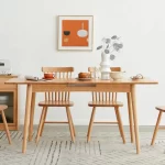 Galaxy Art Fincham 4-Seater Adjustable Dining Table