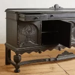 Galaxy Art Handcarved 5 Carving Sideboard - Image 5