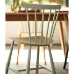 Galaxy Art Beech Dining Chair - Dusty Green - Image 2