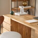 Galaxy Art Industrial-Style Modular Desk with Dual File Cabinets - Image 5