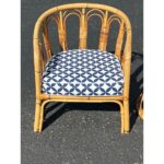 Galaxy Art Tropic Bamboo Chair and Table Set - Image 5