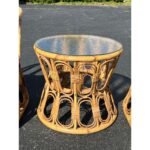 Galaxy Art Tropic Bamboo Chair and Table Set - Image 6
