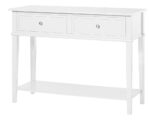 Galaxy Art Dorel Franklin Modern White Console Table - Image 4