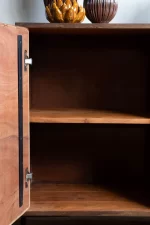 Galaxy Art Sunburst Designer Sideboard Cabinet - Image 4