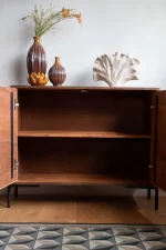 Galaxy Art Sunburst Designer Sideboard Cabinet - Image 3